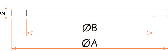 ICF70 IPDガスケット 無酸素銅 5枚入 admin.label.item.size_image